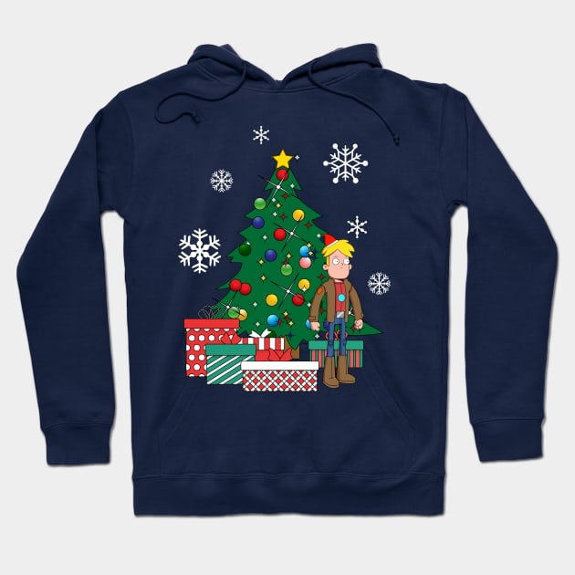 Gary Goodspeed Around The Christmas Tree Final Space Hoodie by Nova5